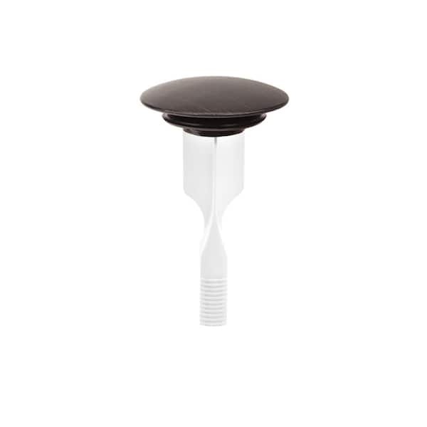 PF WaterWorks 2.5 in. Cap Dia. ClogfREE Universal Magnetic No Clog Sink Pop-Up Stopper with Quick Sink Drain Cover-Up Jumbo Cap