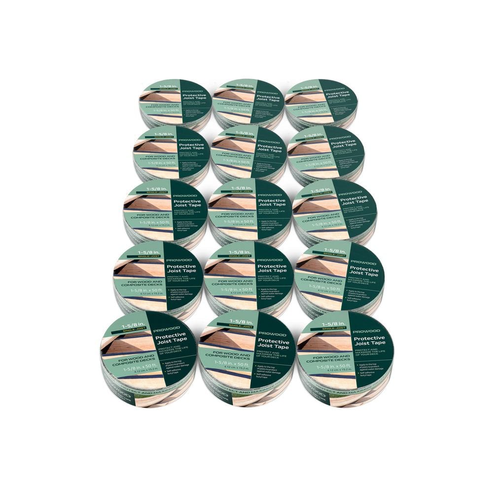 1-5/8 in. x 50 ft. Butyl Joist Tape (15-Pack) price history on PriceWatchPro