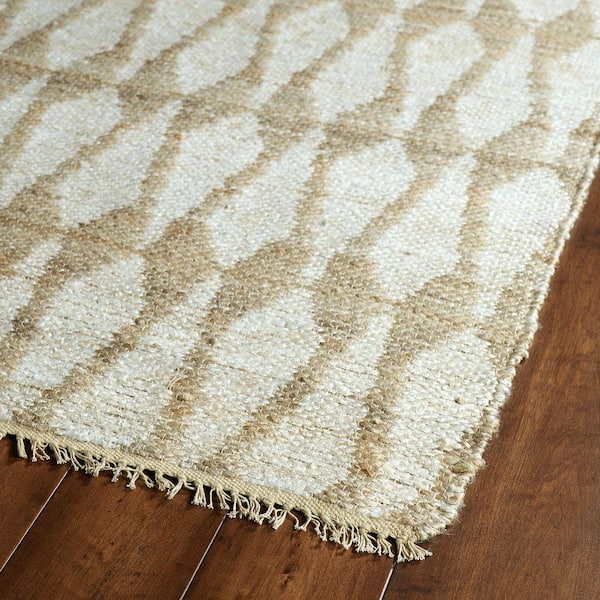 Kaleen Kenwood Ivory 4 Ft X 6 Ft Double Sided Area Rug Ken04 01 3 6 X 5 6 The Home Depot