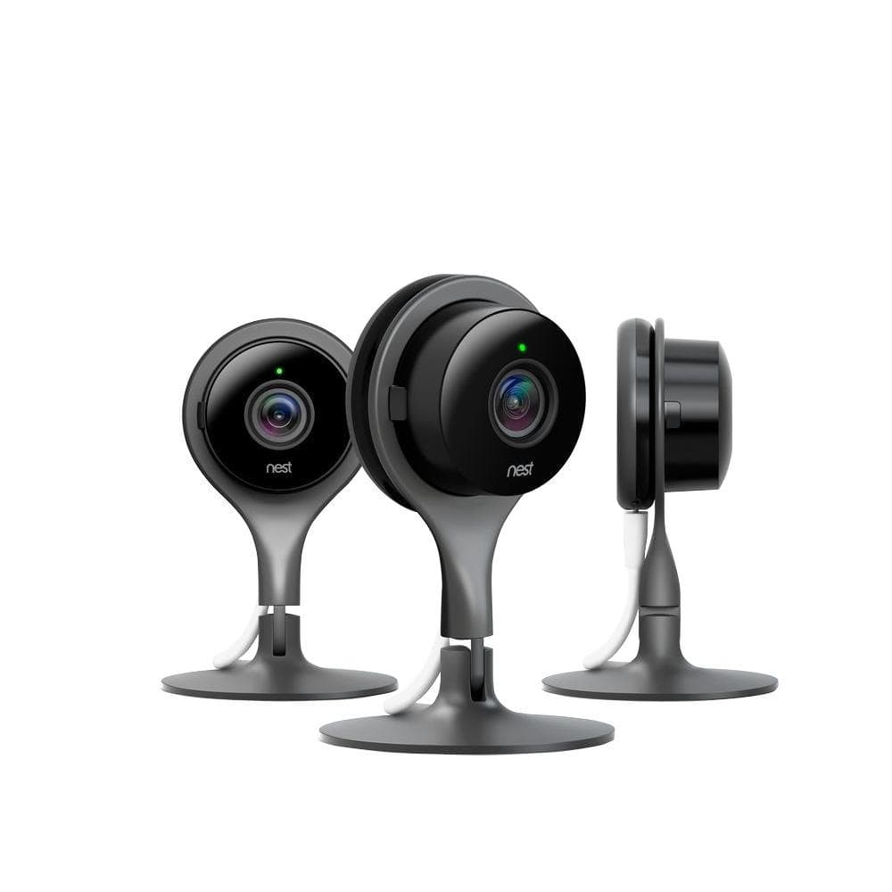 Google Nest Cam Indoor Security Camera (3-Pack) NC1104US - The