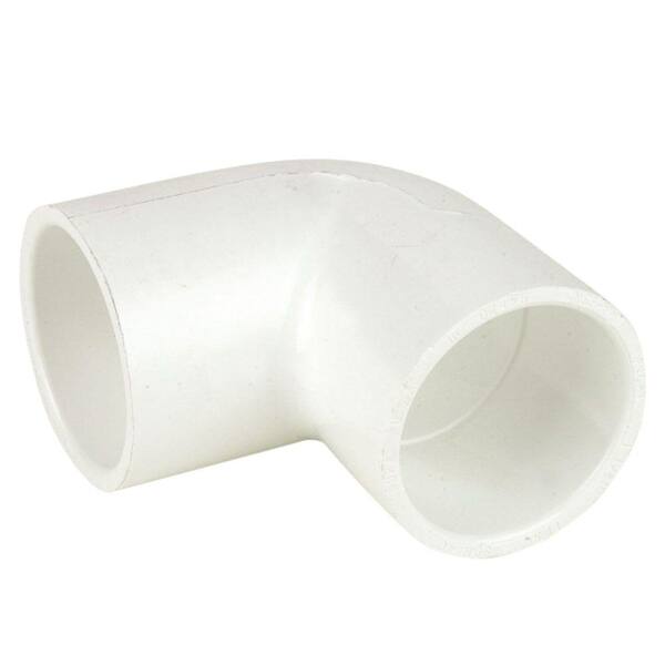 Unbranded 1/2 in. Schedule 40 PVC 90-Degree Elbow Fitting (125 Fittings per Case)