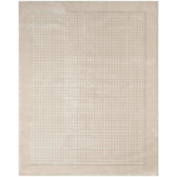 Nordic Beige 8 ft. x 10 ft. Geometric Contemporary Area Rug