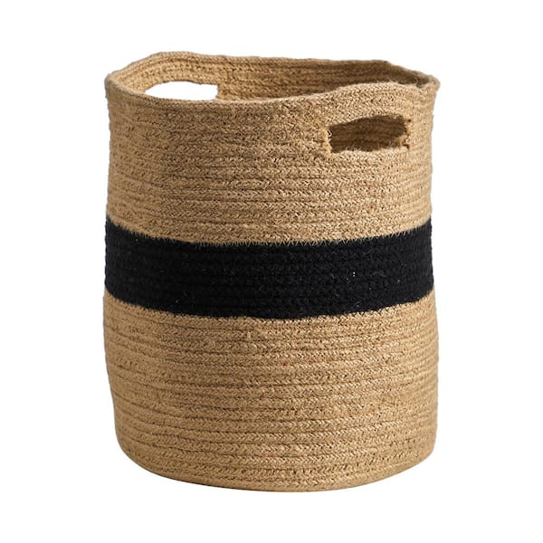 13.5in. Handmade Natural Cotton Basket Planter