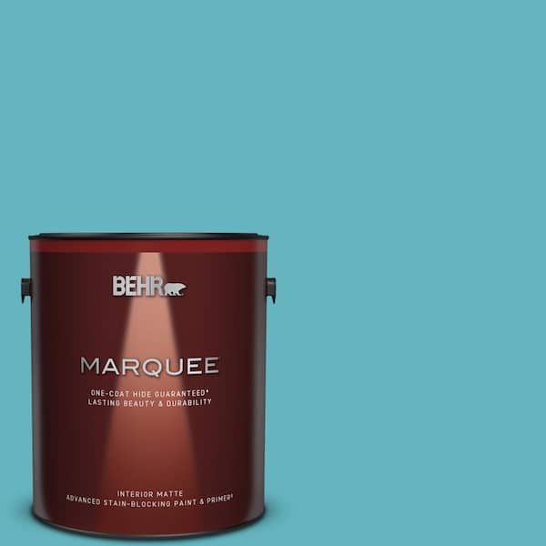 BEHR MARQUEE 1 gal. #MQ4-51 Adonis One-Coat Hide Matte Interior Paint & Primer