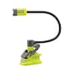 RYOBI ONE+ 18V Cordless Flexible LED Clamp Light (Tool Only) PCL665B ...
