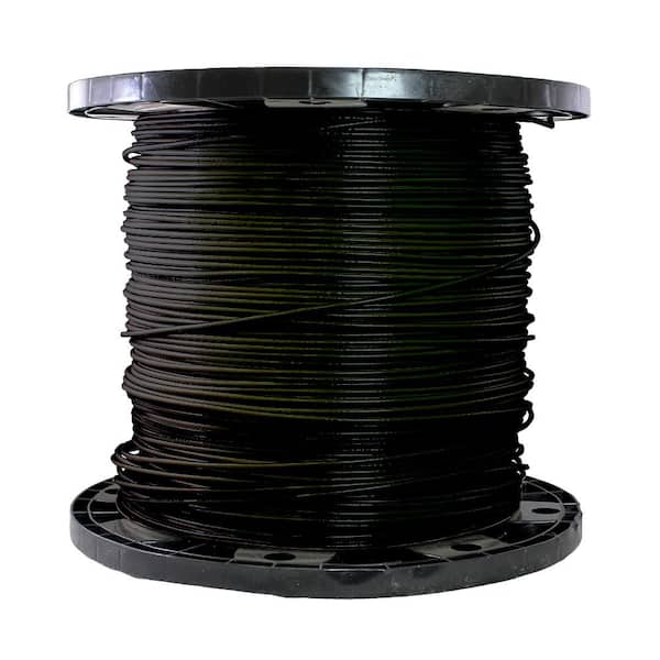 Cerrowire 2500 ft. 10-Gauge Black Solid THHN Wire