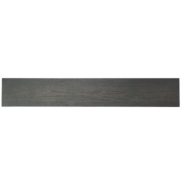 Naha Carbon 8 in. x 48 in Matte Porcelain Floor and Wall Tile (4-piece / 9.92 sq. ft. / box)