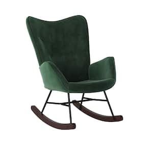 Epping Green Velvet Rocking Chair