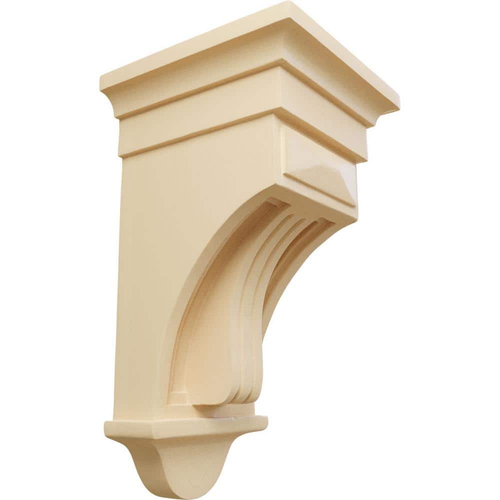 6-1/2 in. x 6-1/2 in. x 12 in. Maple Raised Fluting Corbel price history on PriceWatchPro