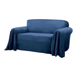 Mason Blue Furniture Throw Loveseat Slipcover