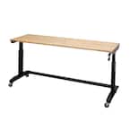 72 in. Adjustable Height Work Table