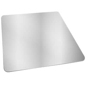 Hard Floor Clear 36 in. x 48 in. Vinyl EconoMat without Lip Chair Mat
