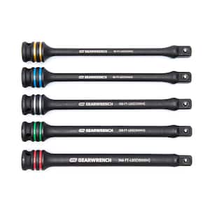 1/2 in. Drive Torque Limiting Impact Extension Bar Set (5-Piece)
