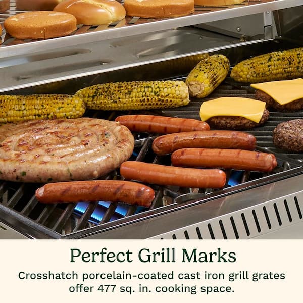 CUISINART OUTDOORS Propel+ Four Burner 3-in-1 Gas Grill (Grill
