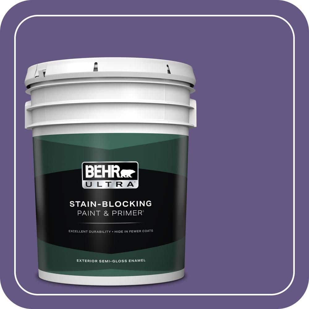 5 gal. #640B-7 Berry Jam Semi-Gloss Enamel Exterior Paint & Primer price history on PriceWatchPro