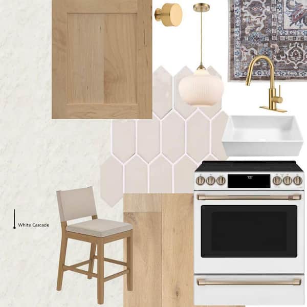 Hampton Bay 10 ft. Straight Laminate Countertop in Textured White