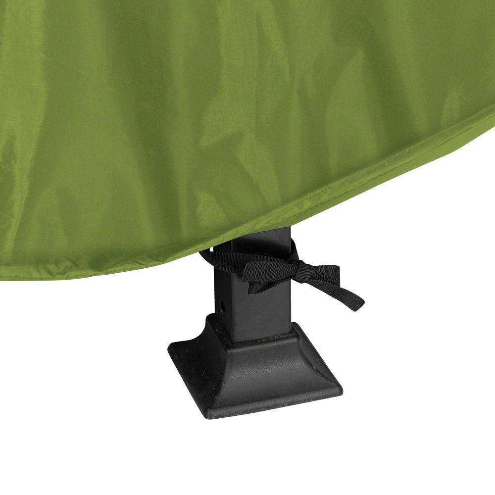 Large Green Polyester Patio Table and Chair Set Cover