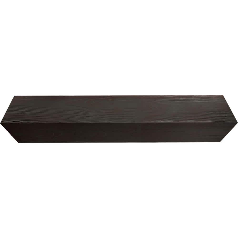 8' Cherry Faux Wood U-Beam Ceiling Beam