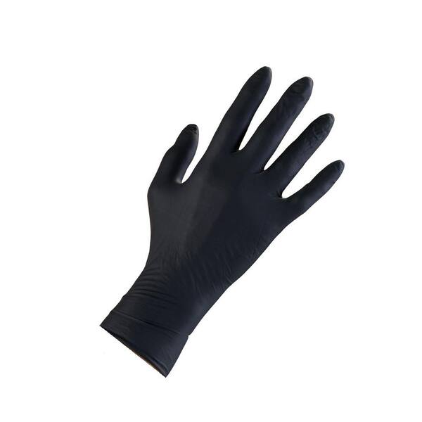 High Five Large Onyx Nitrile Gloves (200-Count)