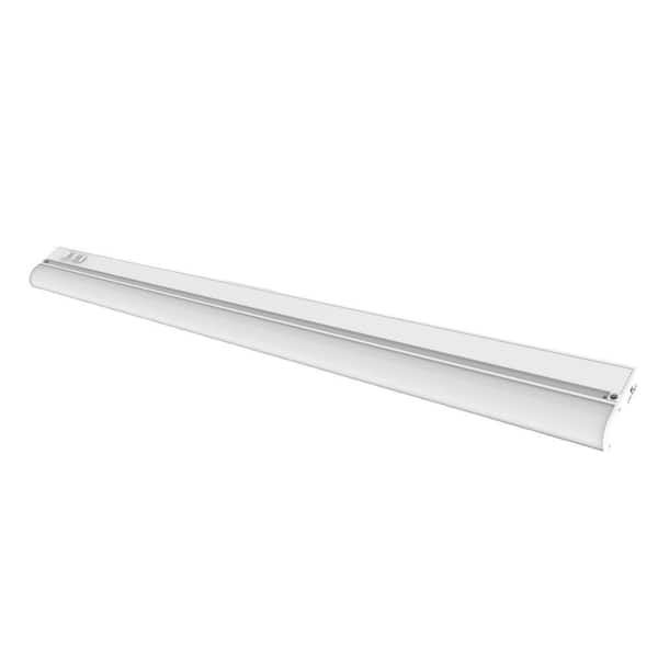 36 in. Length 2.95 in. Width Direct Wire or Plug-in White Integrated LED Linkable Under Cabinet Light (1PK)