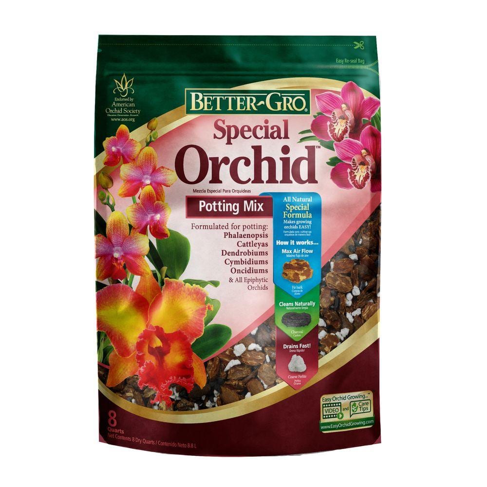 Orchid Plant Potting Soil Mix Peat Moss & Perlite free shipping 3 cups 