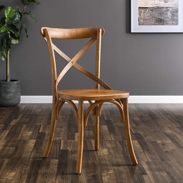 Gear Dining Side Chair in Walnut