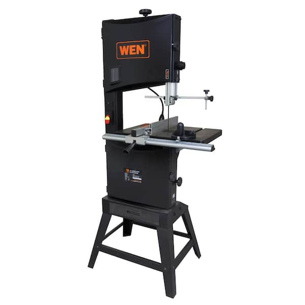 WEN 9.5 Amp 14 in. 2-Speed Band Saw with Stand and Worklight