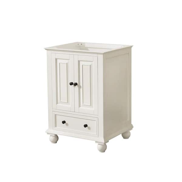 Thompson 24 in. Bath Vanity Cabinet without Top in French White