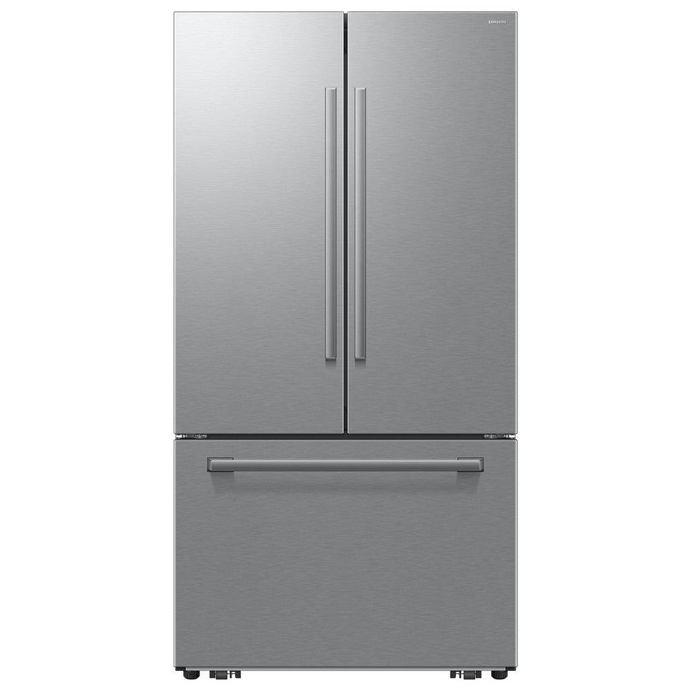 24 cu. ft. Counter Depth 3-Door French Door Refrigerator in Stainless Steel with zero clearance fit & internal water price history on PriceWatchPro