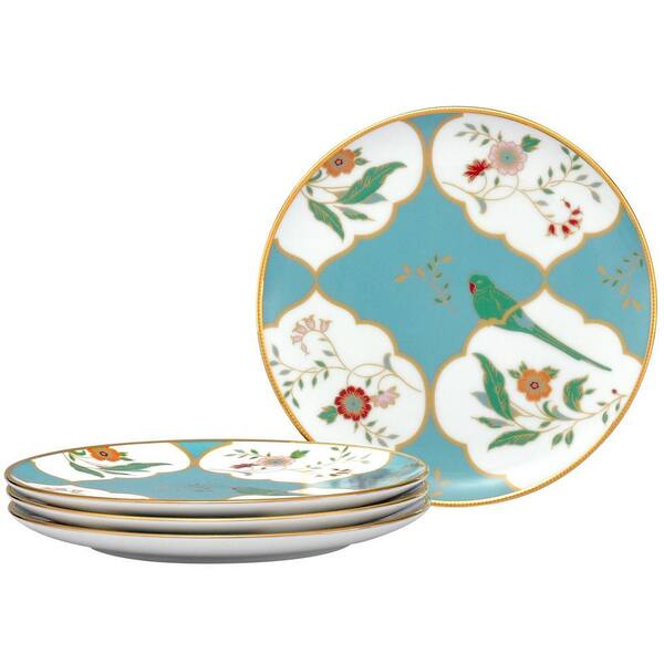 Noritake Lodi's Morning 12-Piece (White and Blue) Porcelain