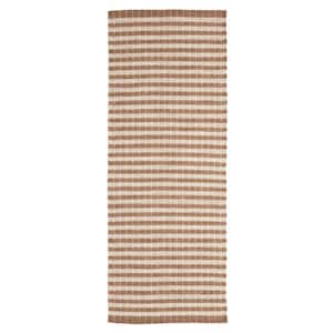 Coral Range Rug 2.8 ft. x 8 ft. Rectangle Panipat Cotton and Jute Stair Runner
