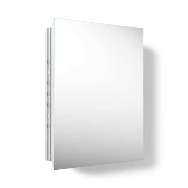 Embark Slim 16 in. W x 20 in. H Rectangular Medicine Cabinet with Mirror
