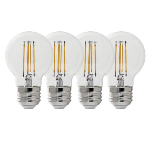 ontmoeten rekenmachine Te Feit Electric 11-Watt Equivalent G16.5 E26 String Light LED Light Bulb,  Warm White 2200K (4-Pack) GM/822/FILED/4 - The Home Depot