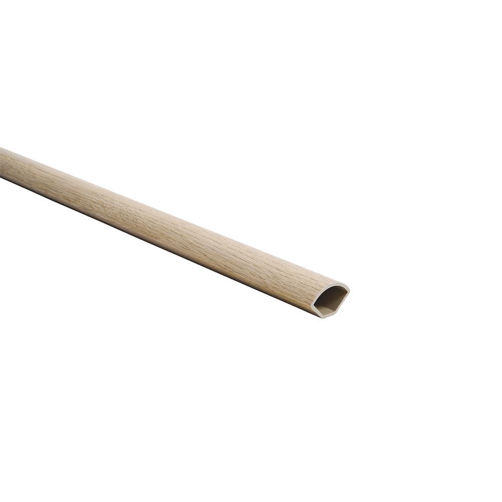 French Oak Roseville 0.66 in. Thickness x 1.1 in. Width x 94.48 in. Length Quarter Round Molding price history on PriceWatchPro
