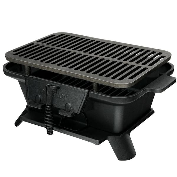 Lodge Sportsman's Pro Hibachi-Style Outdoor Grill - Black for sale online