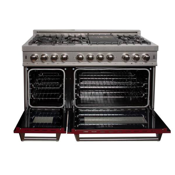 ZLINE Kitchen and Bath 48 in. Legacy Dual Fuel Range with 7
