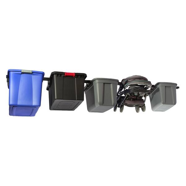 E-Z Glide Overhead Tote Organization System - Overhead Garage Storage