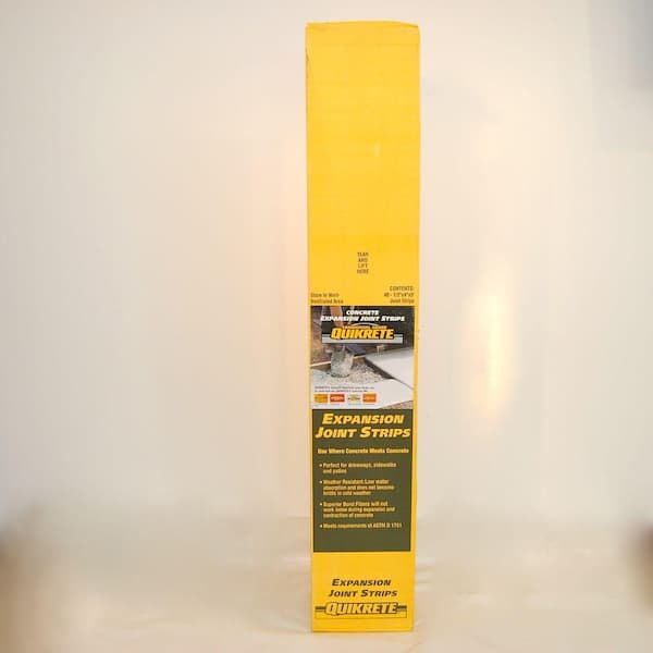 Quikrete EXPANSION JOINT 1/2"X4"X5'