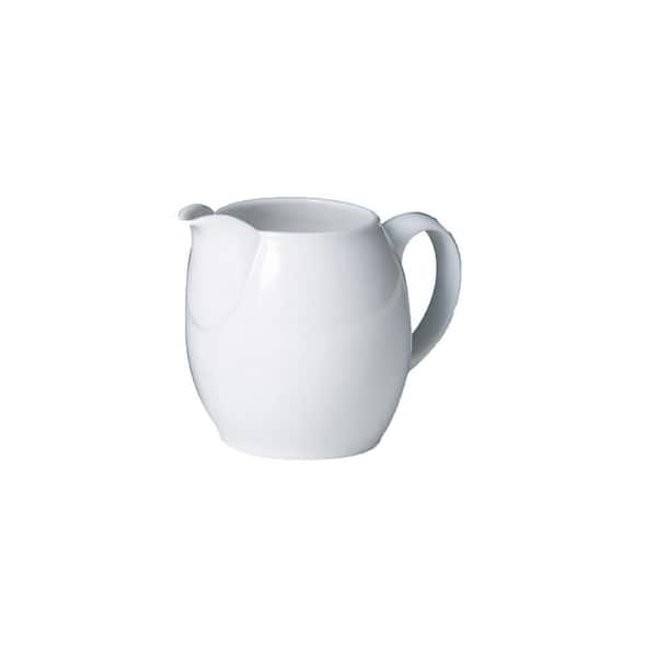 Porcelain 13.86 oz. White Small Jug