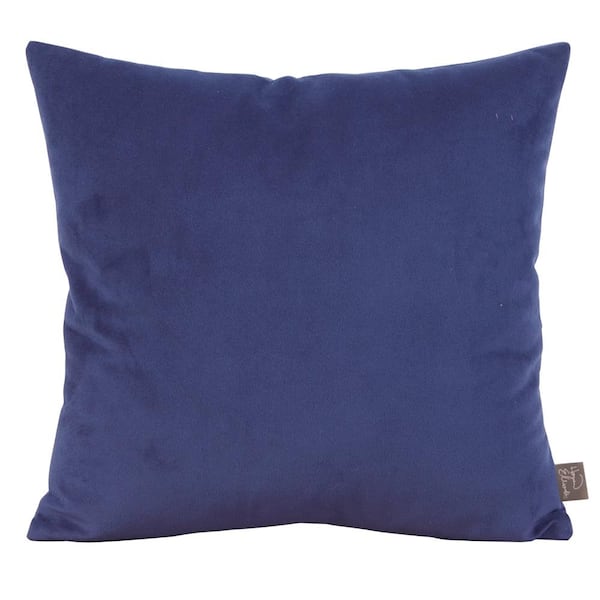 Unbranded Bella Blue Royal 20 in. x 20 in. Decorative Pillow