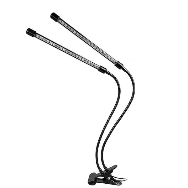 Grow Lights for Indoor Plants 10-Watt 40 LEDs Plant Lights with Red Blue Full Spectrum 10-Dimmable Level