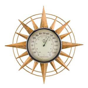 Thermometer Wall Decor - Compass