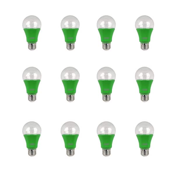 Feit Electric 9-Watt A19 Medium E26 LED Non-Dimmable Indoor and Greenhouse Full Spectrum Plant Grow Light Bulb (12-Pack)