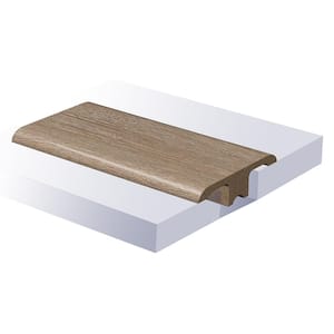Gracious Bamburgh T-Moulding 0.45 in. T x 1.78 in. W x 94 in. L Smooth Wood Look Laminate Moulding/Trim