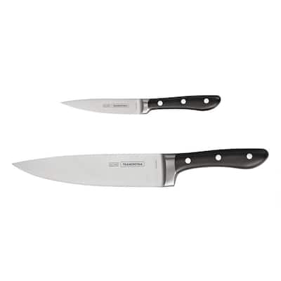 2-Piece High-Carbon Steel Chef's Knife Set