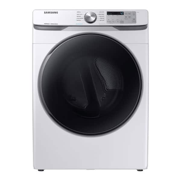 Samsung 7.5 cu. ft. White Electric Dryer with Steam