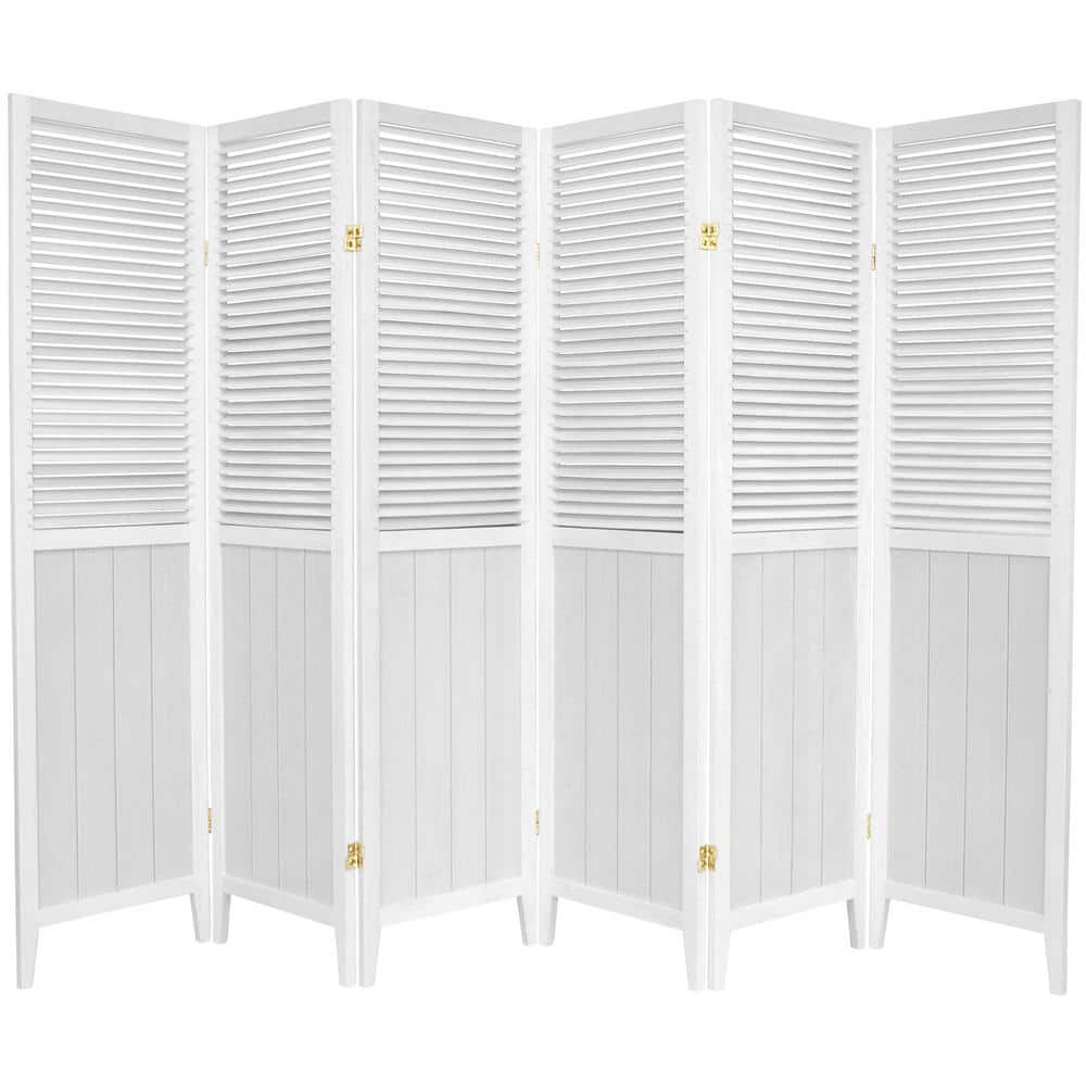 6 ft. White 6-Panel Room Divider price history on PriceWatchPro