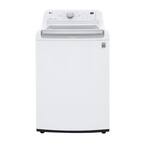 5 cu. ft. Large Capacity Top Load Washer with Impeller, NeveRust Drum, TurboDrum Technology in White