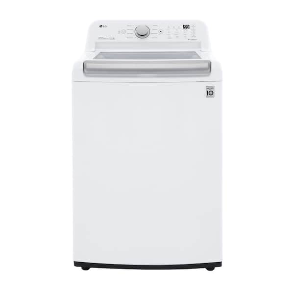 LG Electronics 5 cu. ft. Large Capacity Top Load Washer with Impeller, NeveRust Drum, TurboDrum Technology in White