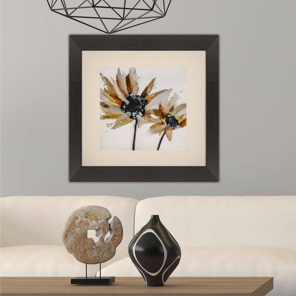 Sepia Bloom by Scott 1 Piece Framed Giclee Nature Art Print 34 in. x 34 in. price history on PriceWatchPro